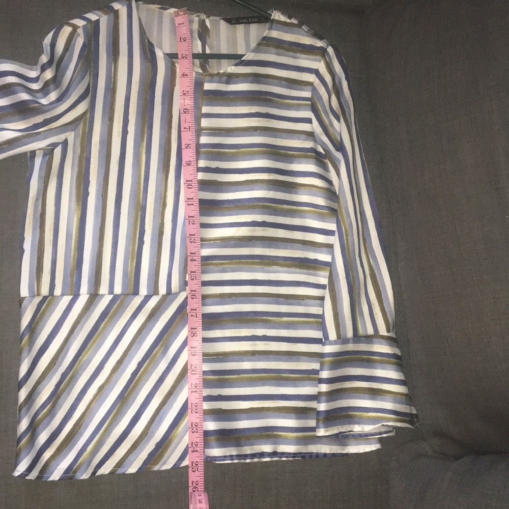 Zara Basic striped blouse - Picture 8 of 8